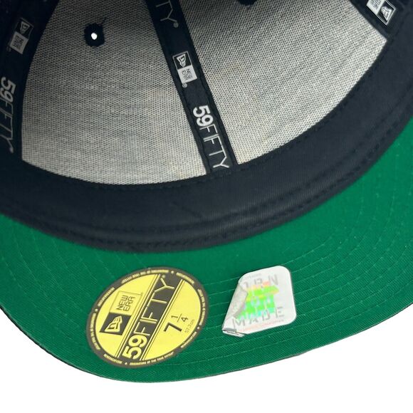 Undefeated x New Era Hat Cap Fitted 7 1/4 Eagle 02-12 UNDFTD Wool 59Fifty Blue - Picture 5 of 11